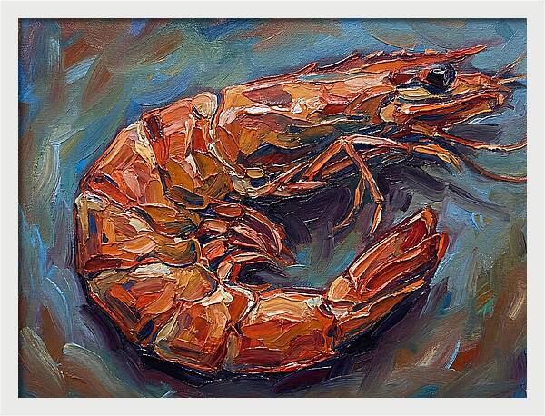 Shrimp In Vibrant Colors