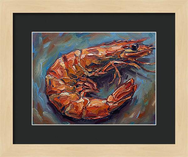 Shrimp In Vibrant Colors