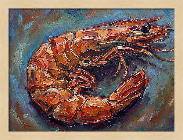Shrimp In Vibrant Colors