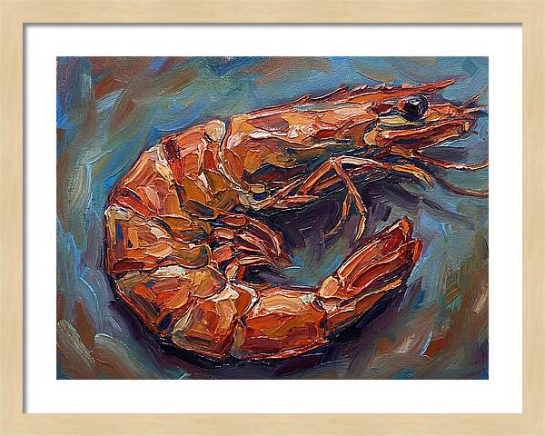 Shrimp In Vibrant Colors