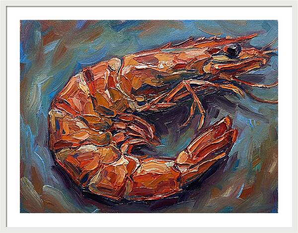 Shrimp In Vibrant Colors