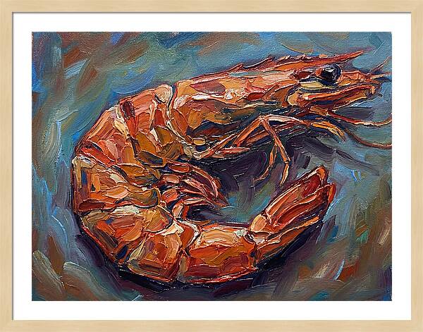 Shrimp In Vibrant Colors