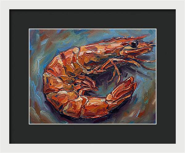 Shrimp In Vibrant Colors