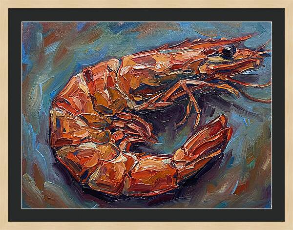 Shrimp In Vibrant Colors
