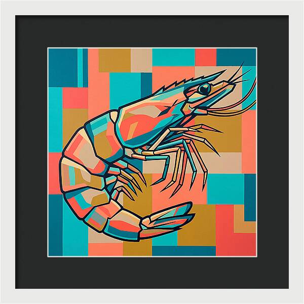Shrimp In Vibrant Geometry