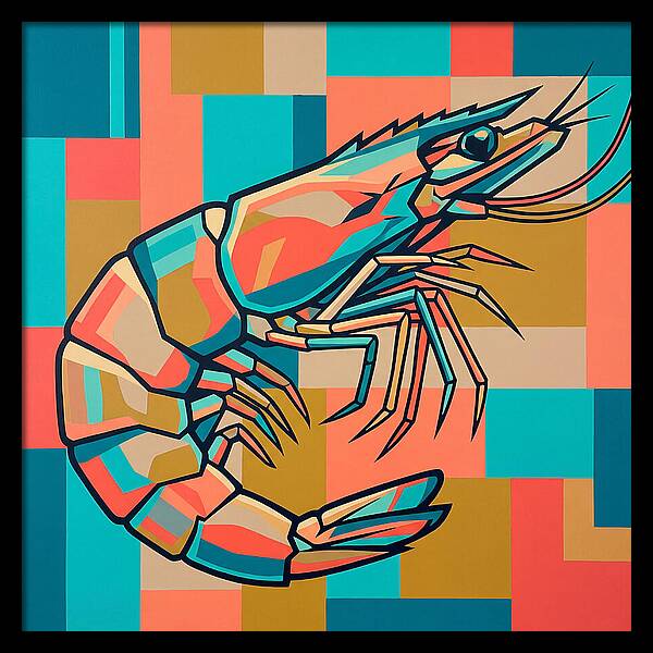 Shrimp In Vibrant Geometry