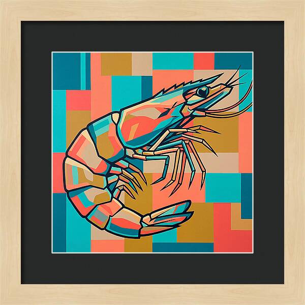 Shrimp In Vibrant Geometry