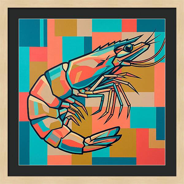 Shrimp In Vibrant Geometry
