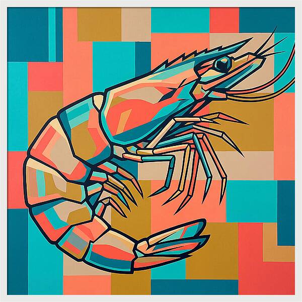 Shrimp In Vibrant Geometry