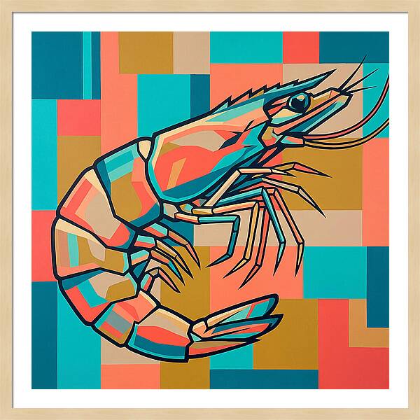 Shrimp In Vibrant Geometry