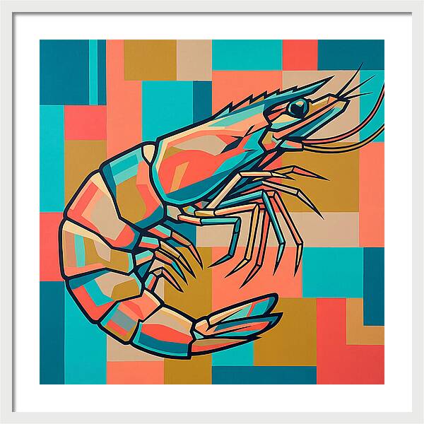 Shrimp In Vibrant Geometry