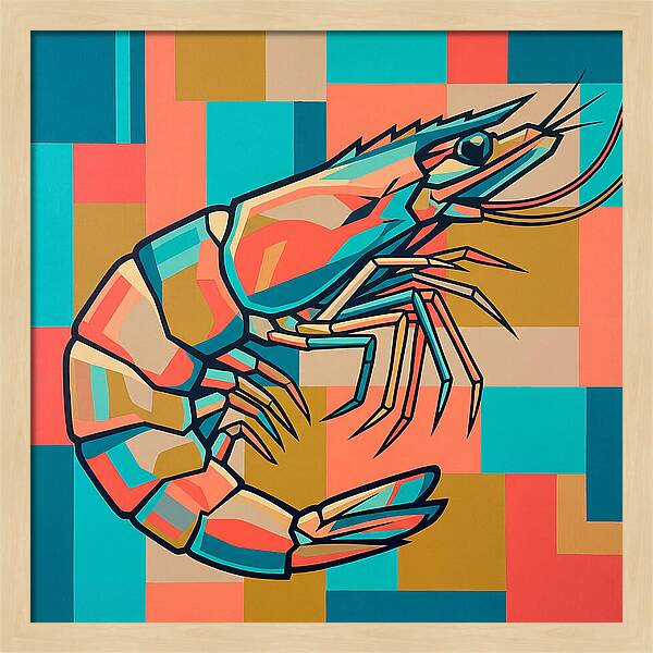 Shrimp In Vibrant Geometry