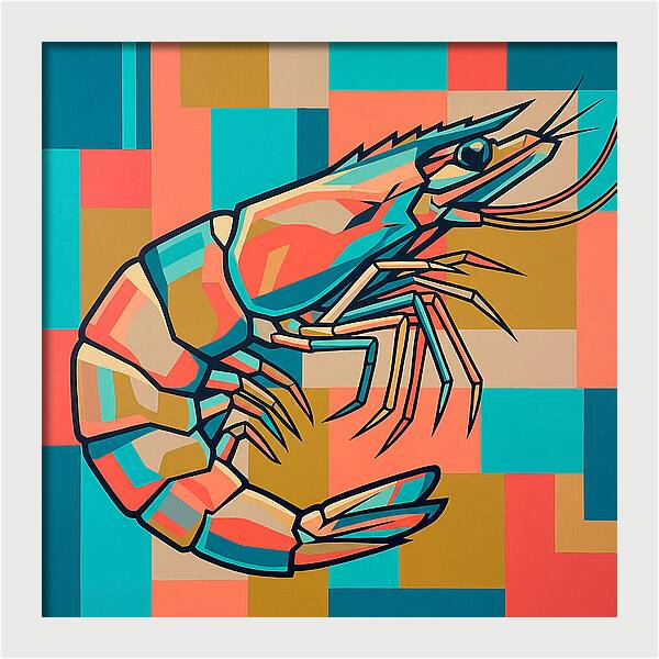 Shrimp In Vibrant Geometry