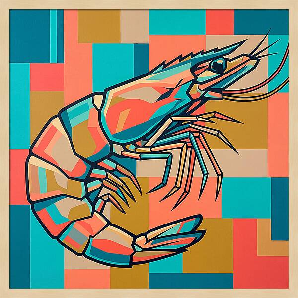 Shrimp In Vibrant Geometry