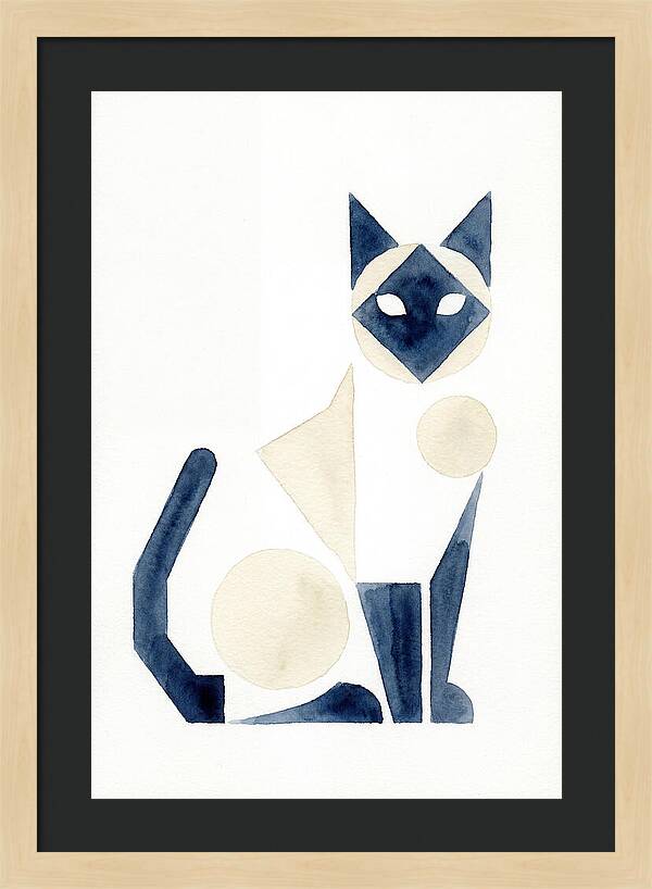Siamese Cat Minimalism