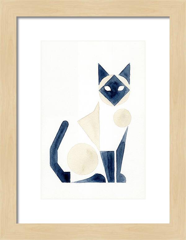Siamese Cat Minimalism