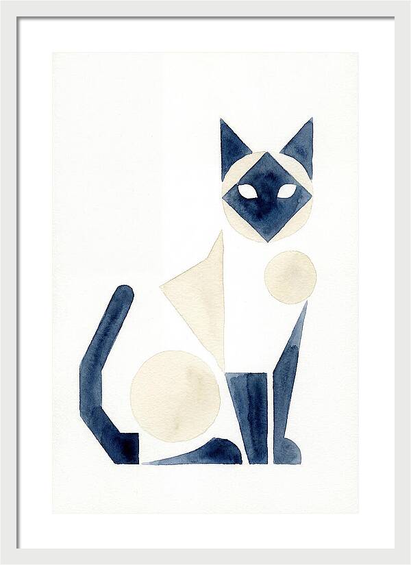 Siamese Cat Minimalism