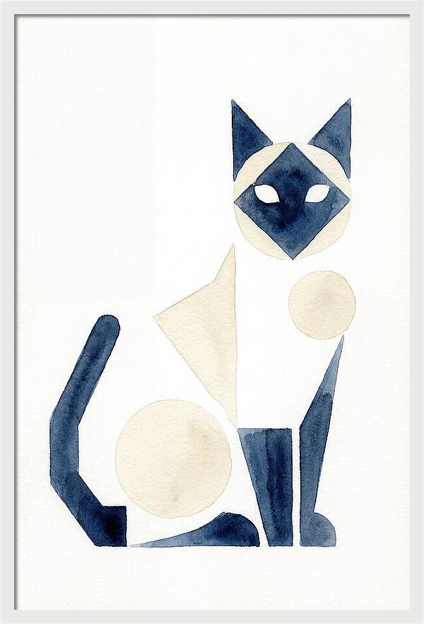 Siamese Cat Minimalism