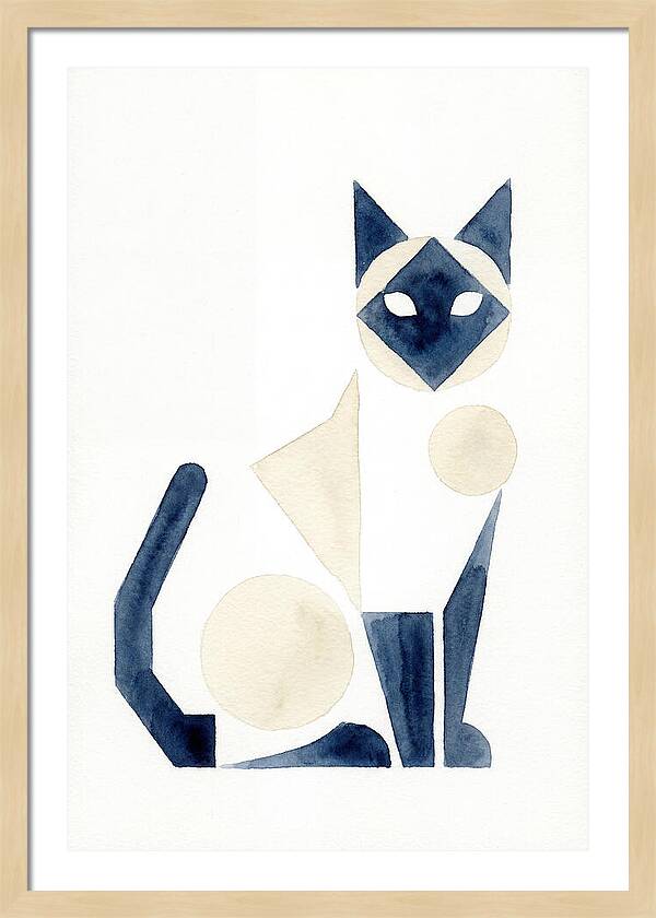Siamese Cat Minimalism