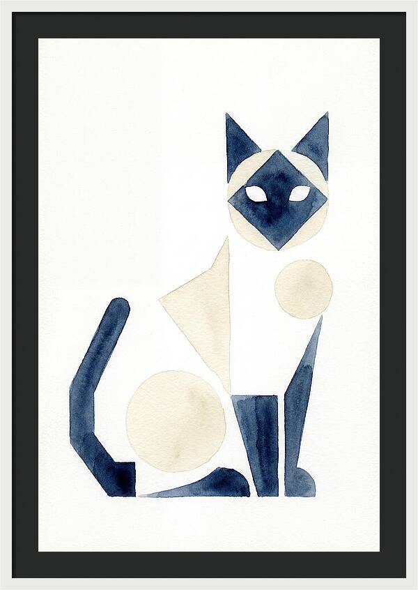 Siamese Cat Minimalism