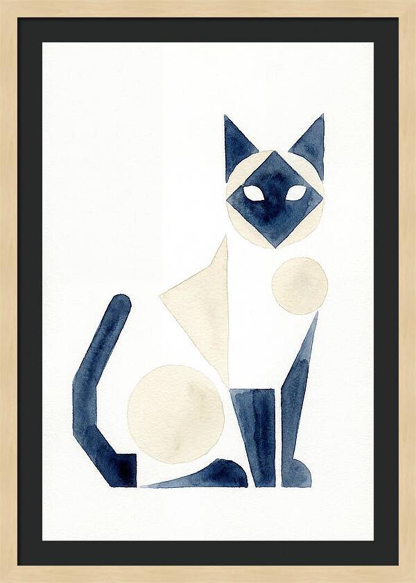 Siamese Cat Minimalism