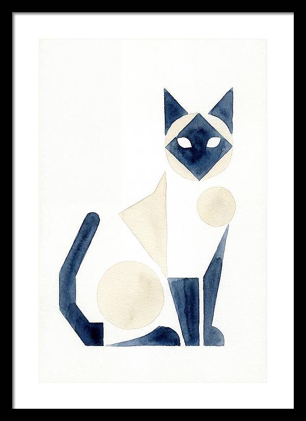Siamese Cat Minimalism