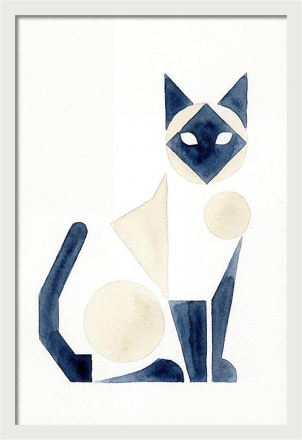 Siamese Cat Minimalism