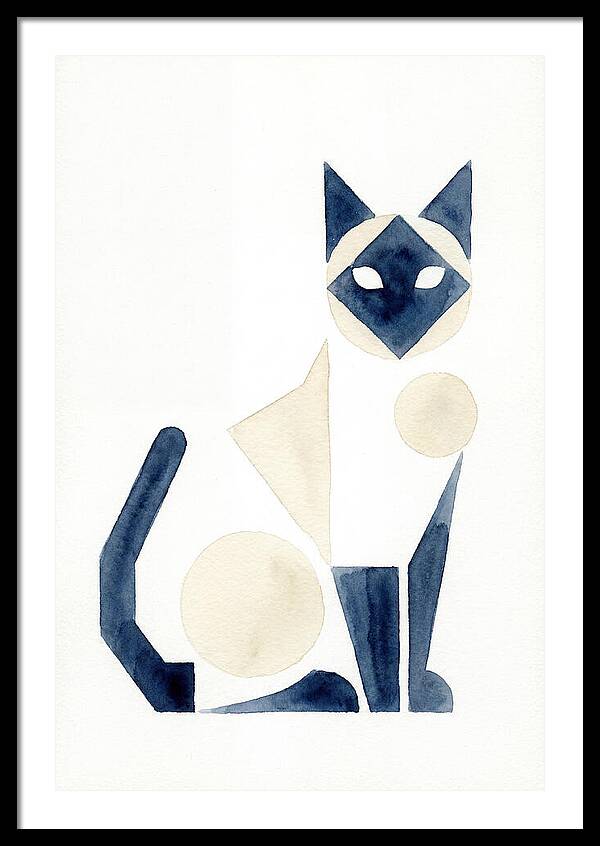 Siamese Cat Minimalism