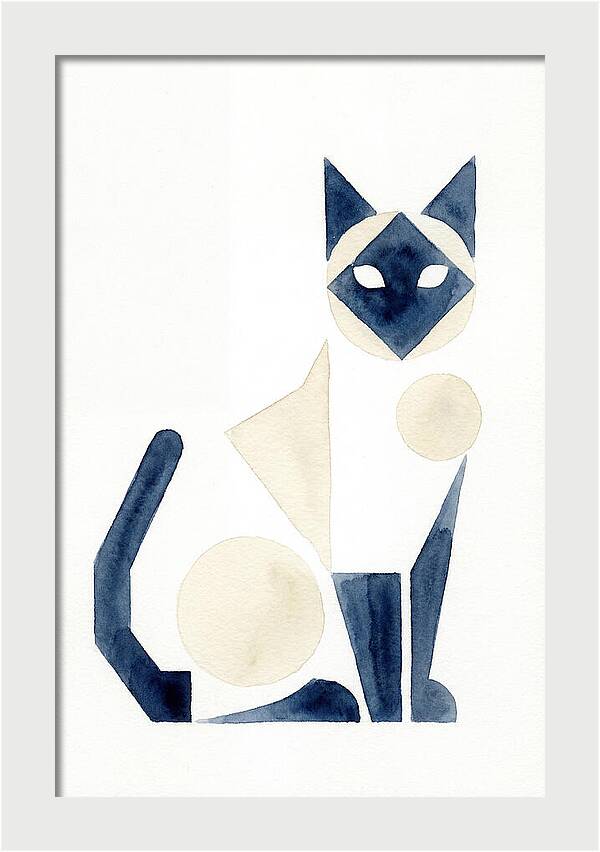 Siamese Cat Minimalism