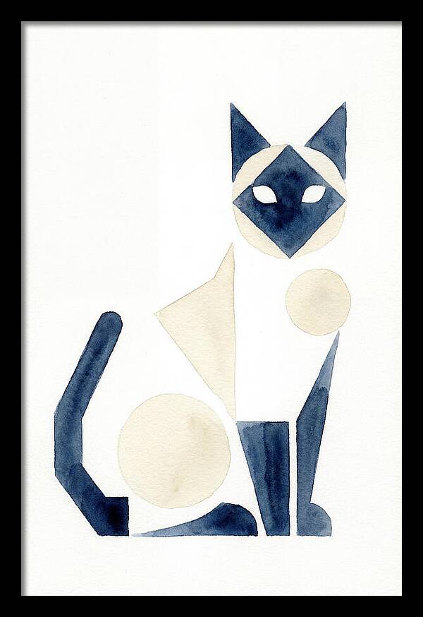 Siamese Cat Minimalism