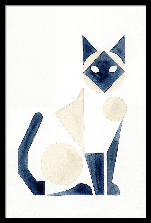 Siamese Cat Minimalism
