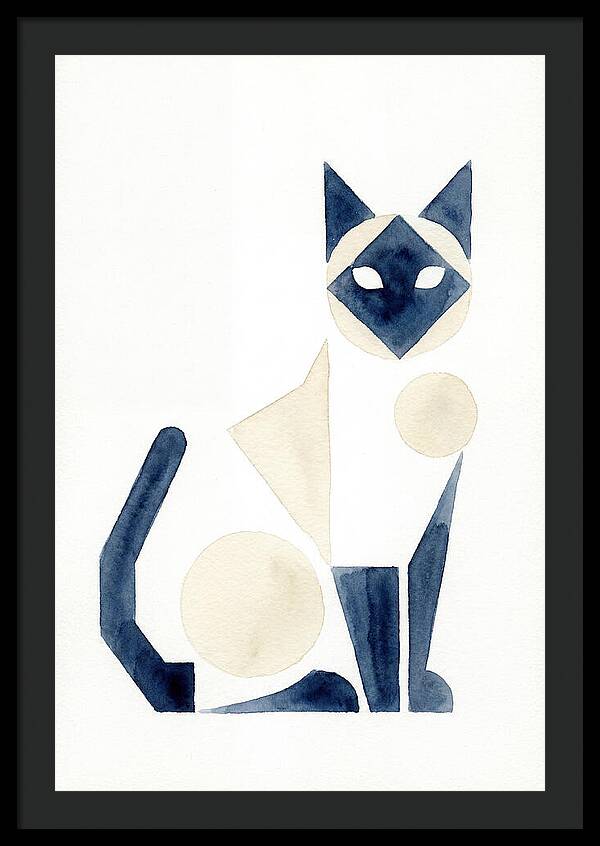 Siamese Cat Minimalism