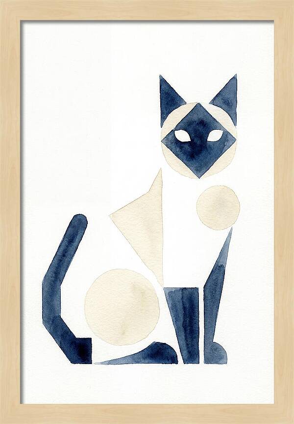 Siamese Cat Minimalism