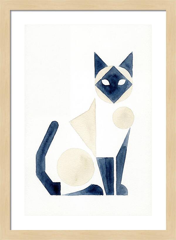 Siamese Cat Minimalism
