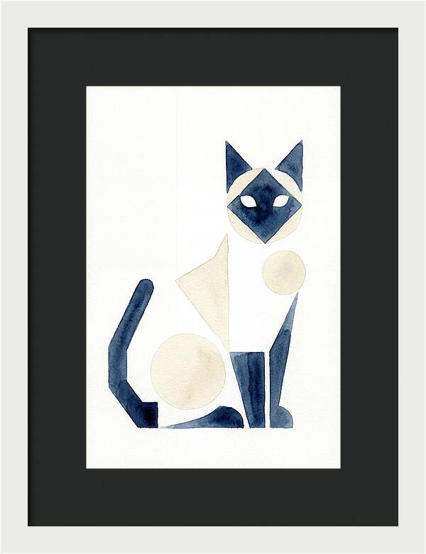 Siamese Cat Minimalism