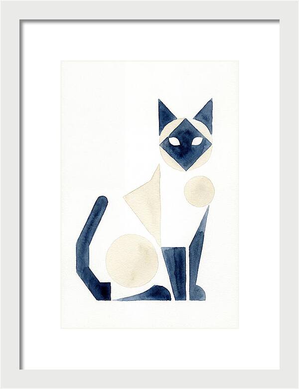 Siamese Cat Minimalism