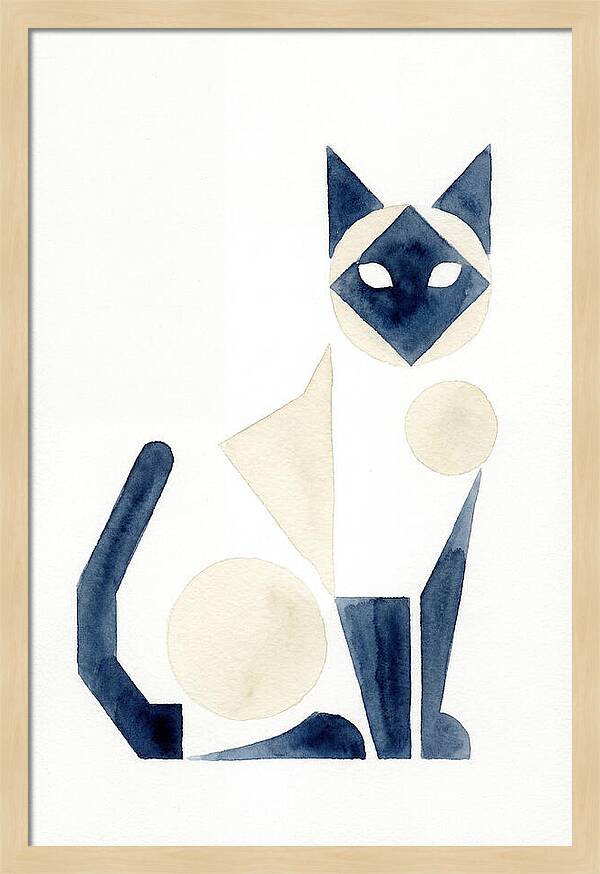 Siamese Cat Minimalism