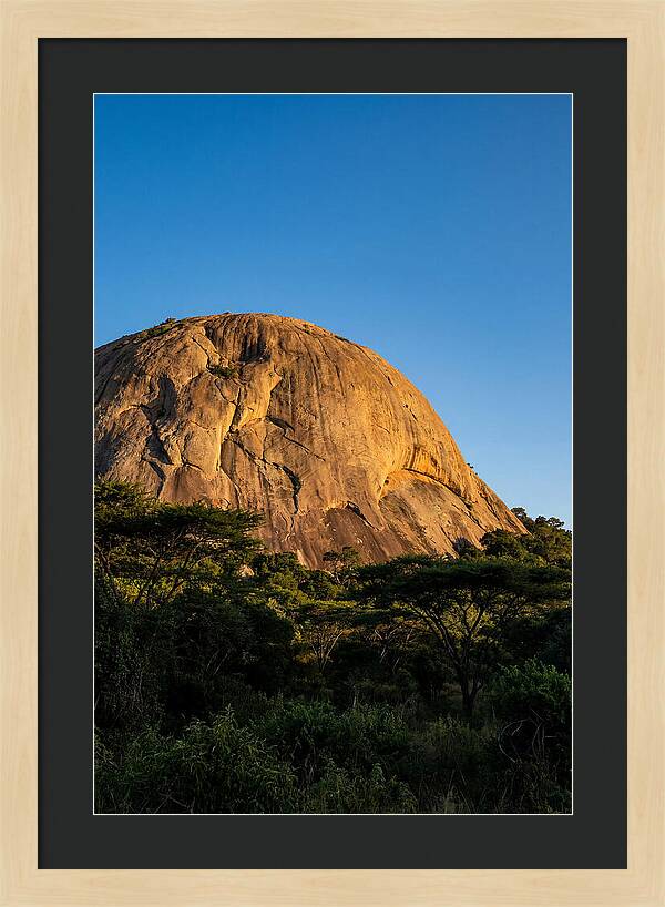 Sibebe Rock At Golden Hour