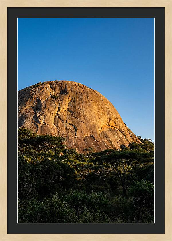 Sibebe Rock At Golden Hour