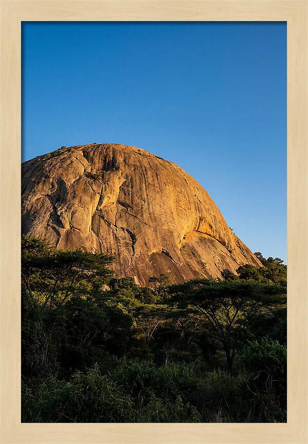 Sibebe Rock At Golden Hour