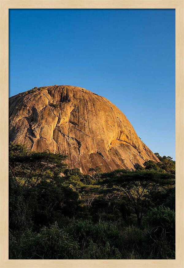Sibebe Rock At Golden Hour