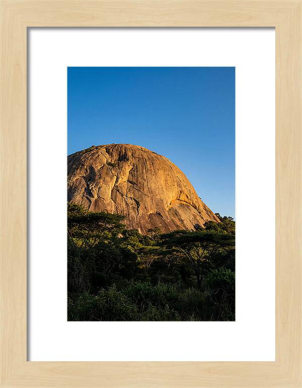 Sibebe Rock At Golden Hour