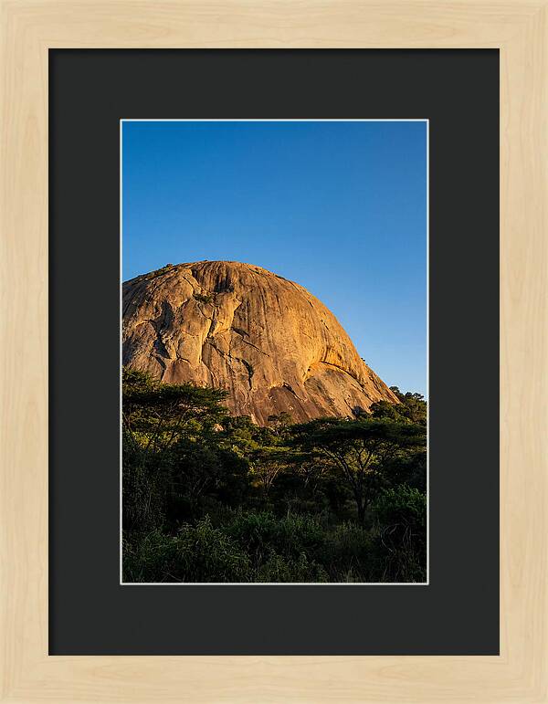 Sibebe Rock At Golden Hour