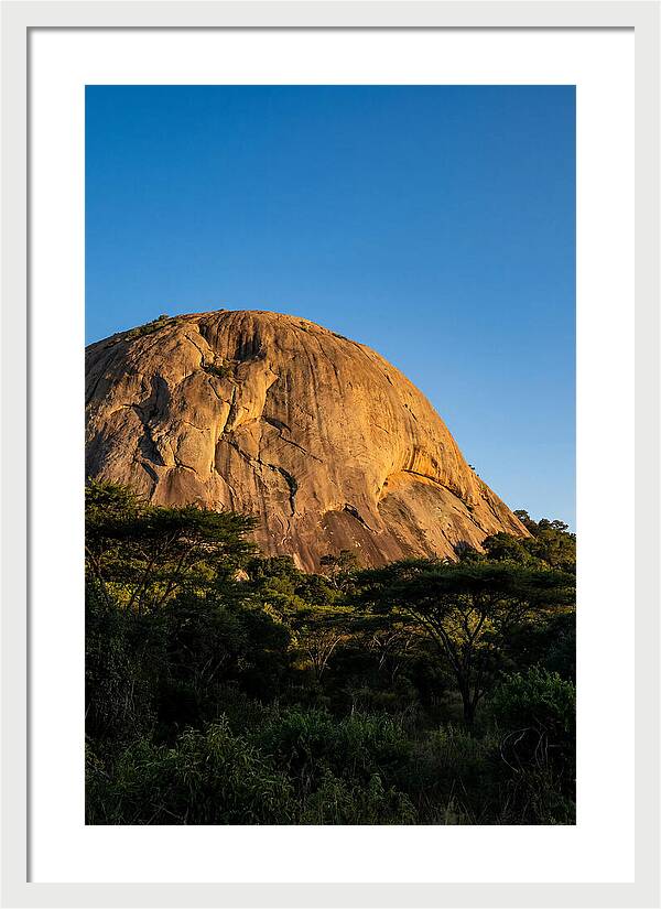 Sibebe Rock At Golden Hour