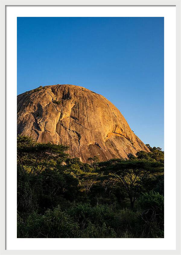 Sibebe Rock At Golden Hour