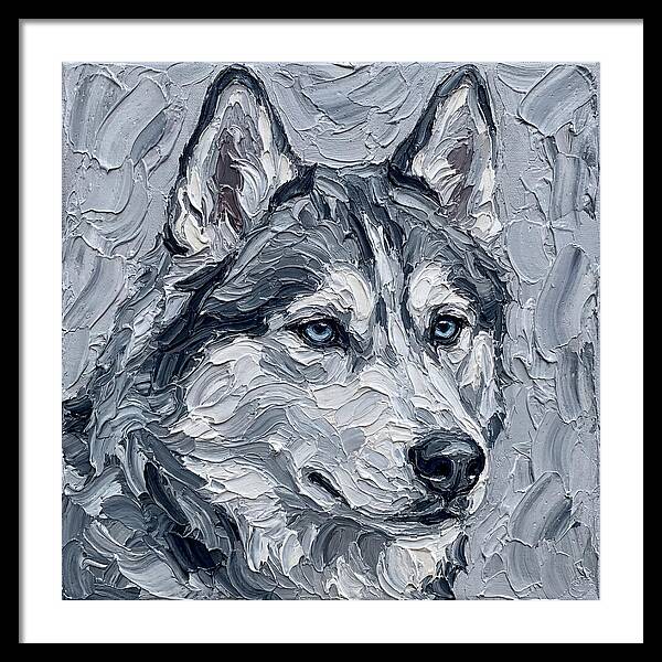 Siberian Husky Portrait