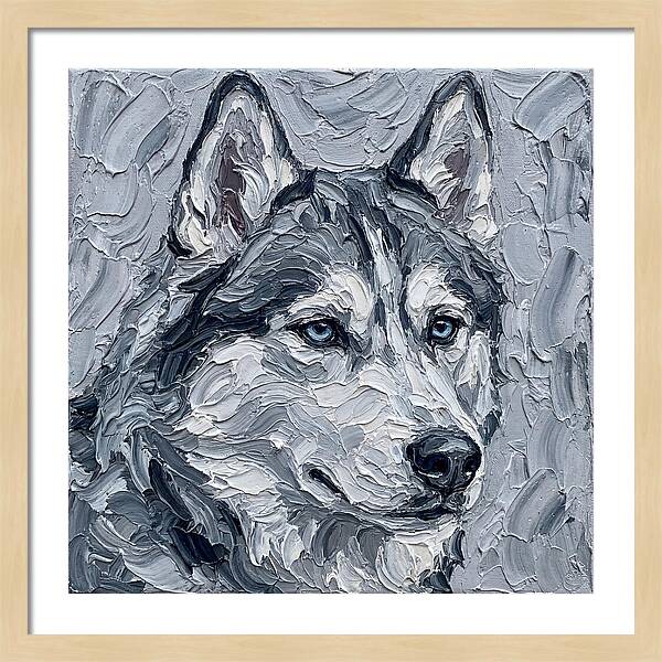 Siberian Husky Portrait