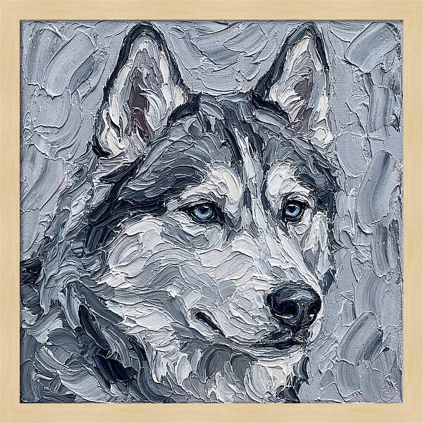 Siberian Husky Portrait