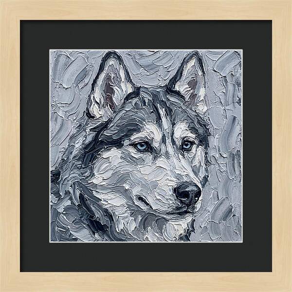 Siberian Husky Portrait