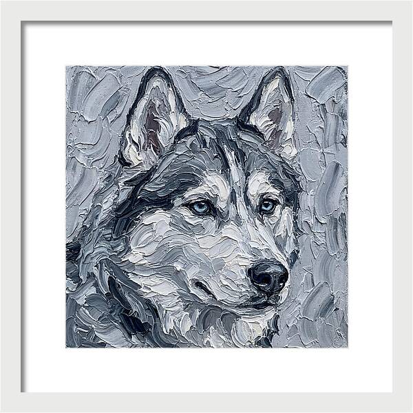Siberian Husky Portrait